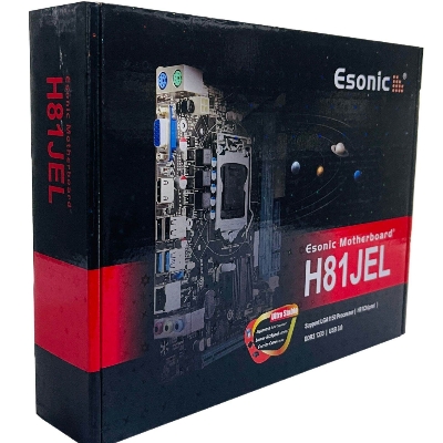 Picture of ESONIC H81 DDR3(Intel Core 4th Gen i7/i5/i3/Pentium / Celeron processor)  Intel 1150 Socket Desktop Computer Motherboard