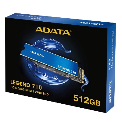 Picture of Adata LEGEND 710 PCIe(3y official warranty) Gen3 x4 512GB M.2 2280 Solid State Drive Blueberry(512GB)-Blue