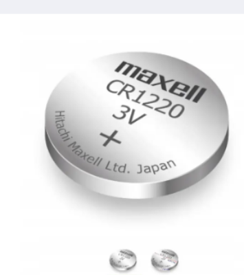 Picture of CR1220 3V Lithium Battery (With Supported - Mini Remote Device & CCTV DVR )-White