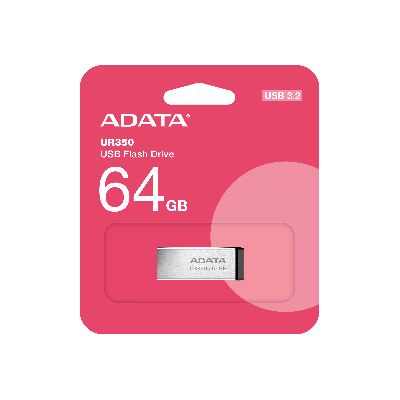 Picture of Adata UR350 64GB USB 3.2 - USB 3.2 Gen1 - Up to 100MB/s Pen Drive - 64GB Flash Drive-Brown