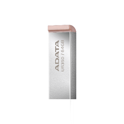 Picture of Adata UR350 64GB USB 3.2 - USB 3.2 Gen1 - Up to 100MB/s Pen Drive - 64GB Flash Drive-Brown