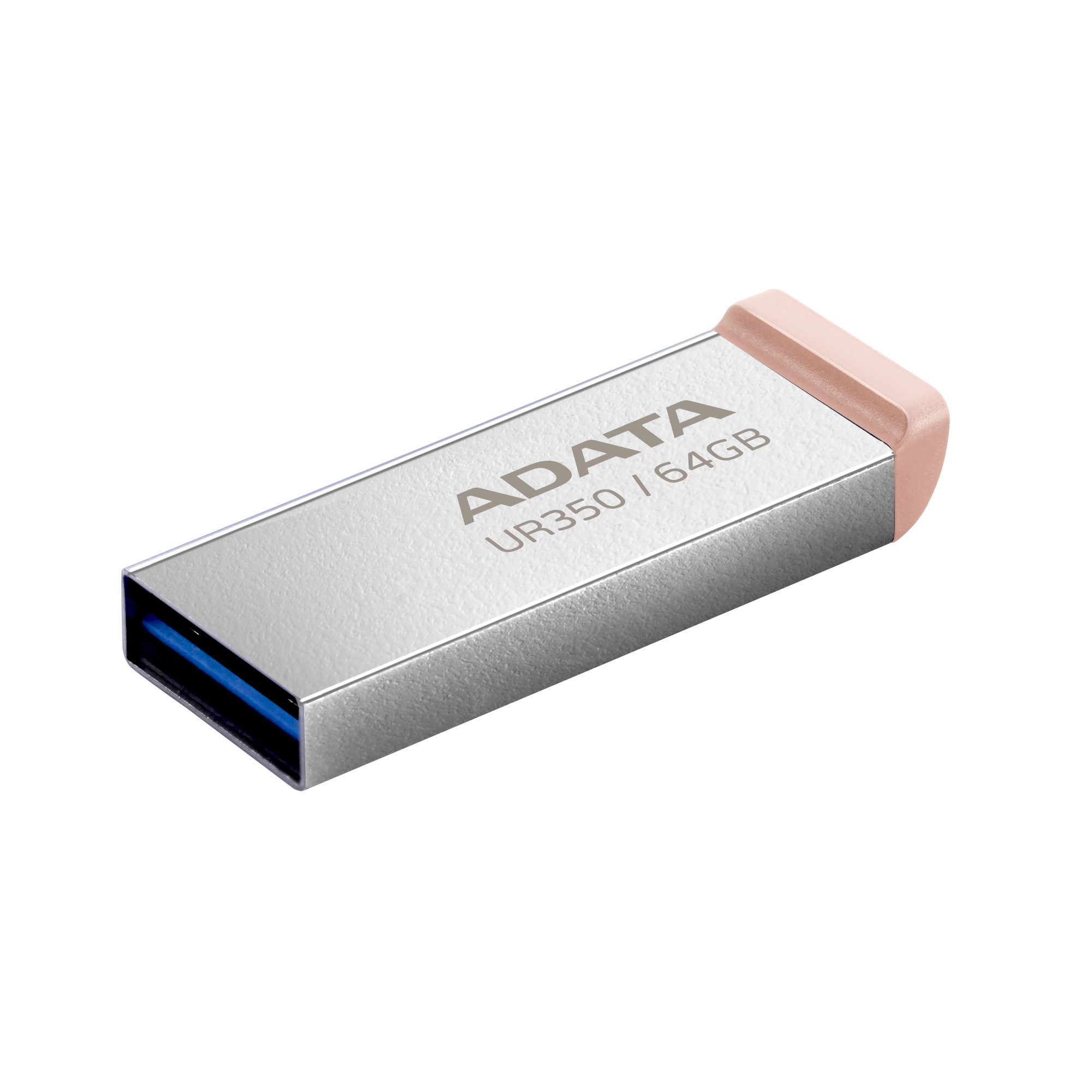 Picture of Adata UR350 64GB USB 3.2 - USB 3.2 Gen1 - Up to 100MB/s Pen Drive - 64GB Flash Drive-Brown