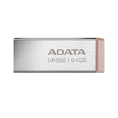Picture of Adata UR350 64GB USB 3.2 - USB 3.2 Gen1 - Up to 100MB/s Pen Drive - 64GB Flash Drive-Brown
