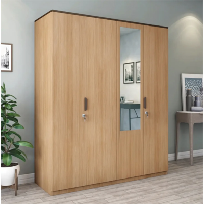 Picture of 4 Door Wardrobe With Mirror