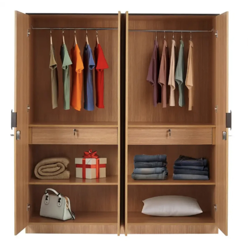 Picture of 4 Door Wardrobe With Mirror