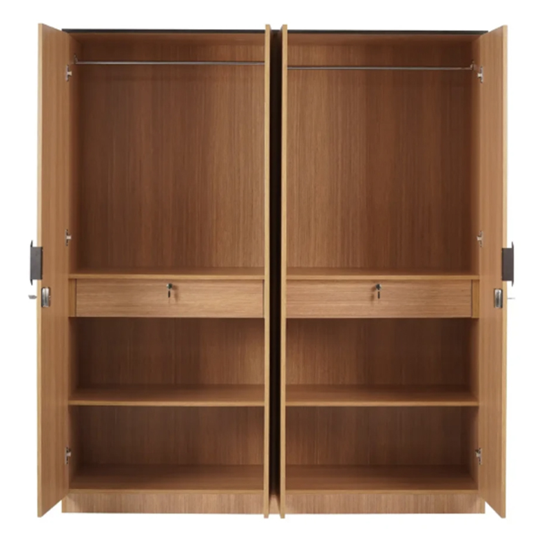Picture of 4 Door Wardrobe With Mirror