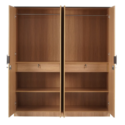 Picture of 4 Door Wardrobe With Mirror