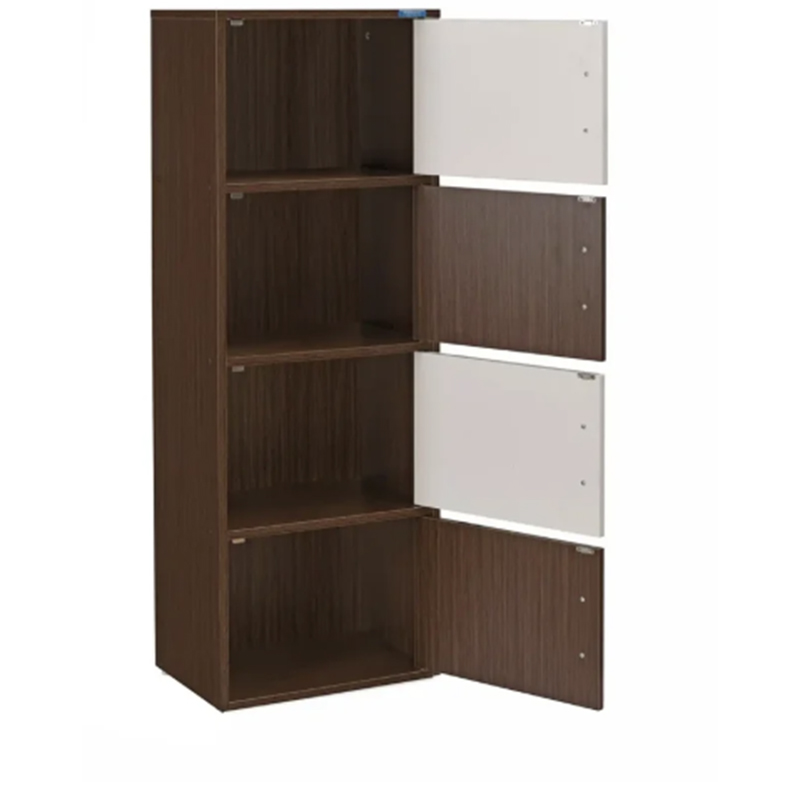 Picture of 4 Tier Storage Cabinet Antique With White