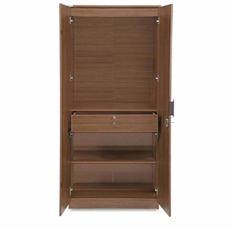 Picture of Classic 2 Door Melamine Wardrobe With Mirror