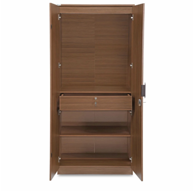 Picture of Classic 2 Door Melamine Wardrobe With Mirror
