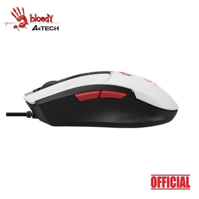 Picture of A4TECH Bloody L65 Max Naraka Lightweight RGB Gaming Mouse-White