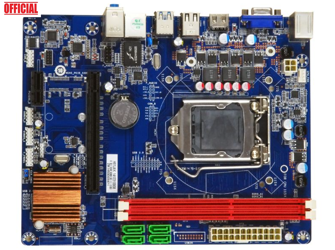 Picture of ESONIC Motherboard H81 LGA 1150 DDR3 Mainboard for 4th Intel CPU