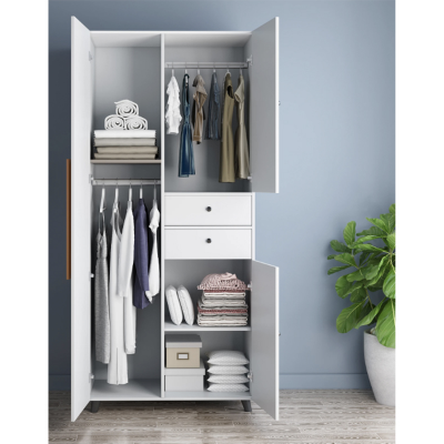 Picture of Premium 3 Door Wardrobe (Finish Color White)