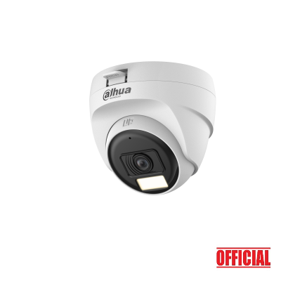 Picture of Dahua HAC-T1A21-U-IL-A 2MP with audio Smart Dual Light HDCVI Fixed-focal Eyeball Camera
