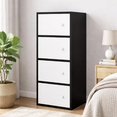 Picture of Bedroom & Kids – 4 Door Clothes Storage Cupboard 