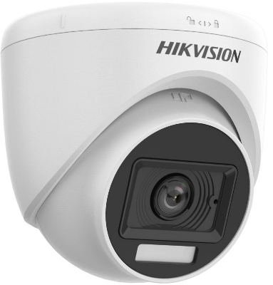 Picture of HIKVISION  ( Full Colour )DS-2CE76D0T-EXLPF 2.8MM 2 MP SMART HYBRID LIGHT INDOOR FIXED TURRET CAMERA