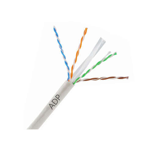 Picture of Cat 6 Cable ADP Internet LAN Cable 30M 100 (Feet) Approximate for CCTV/Internet-White