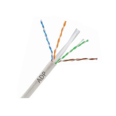 Picture of Cat 6 Cable ADP Internet LAN Cable 30M 100 (Feet) Approximate for CCTV/Internet-White