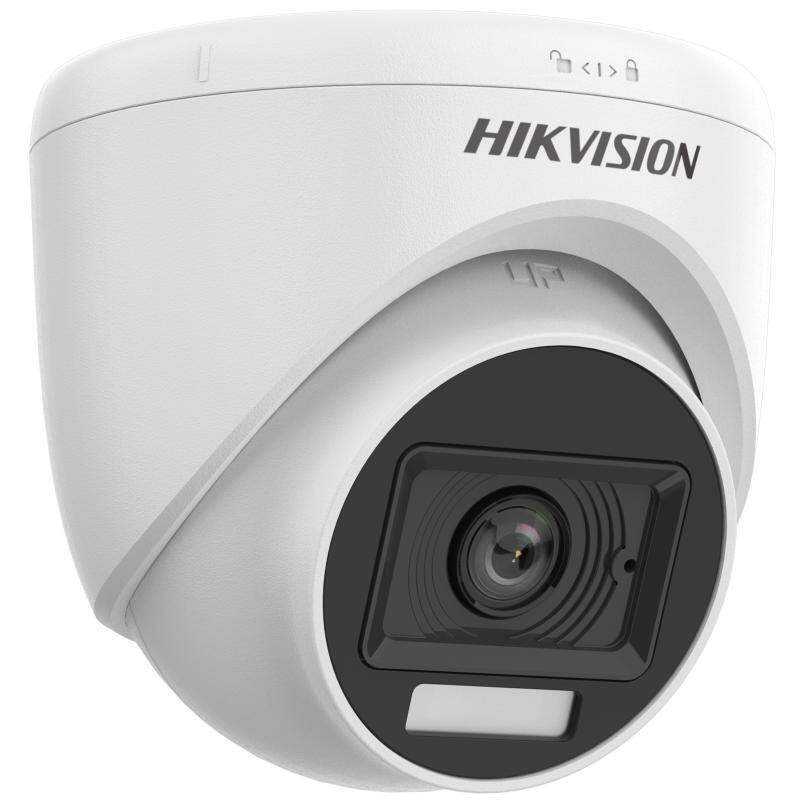 Picture of Hikvision 2MP Smart Hybrid Light Audio Fixed Turret Dome Camera