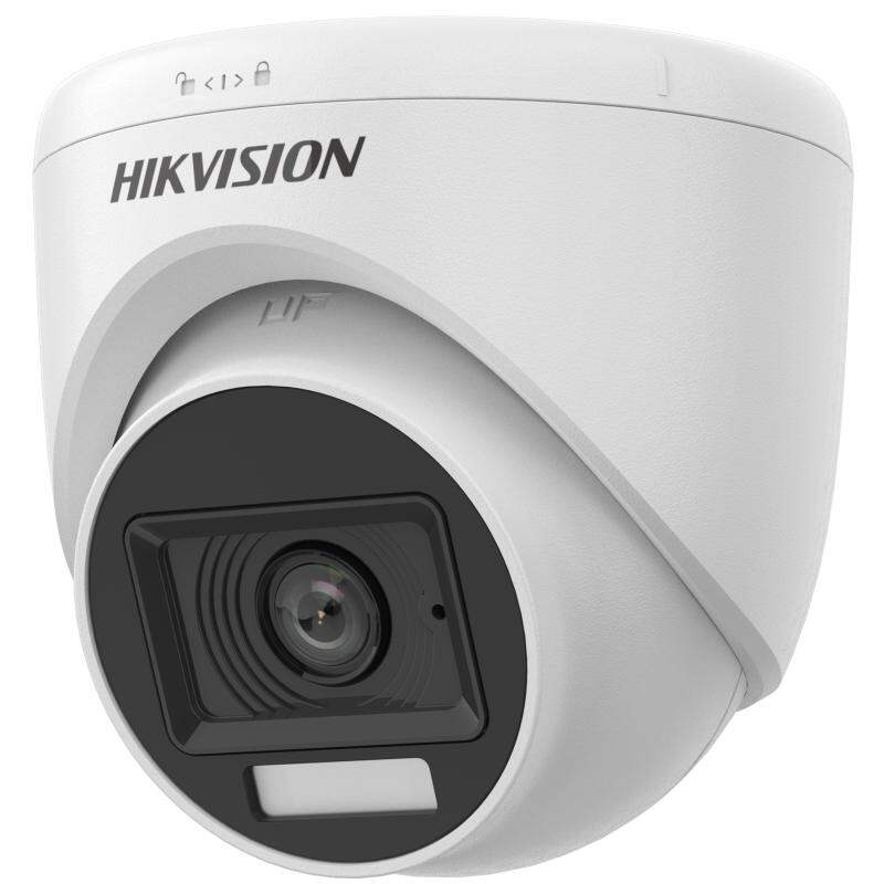 Picture of Hikvision 2MP Smart Hybrid Light Audio Fixed Turret Dome Camera