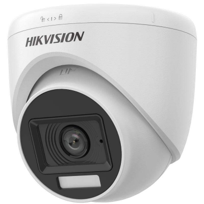 Picture of Hikvision 2MP Smart Hybrid Light Audio Fixed Turret Dome Camera