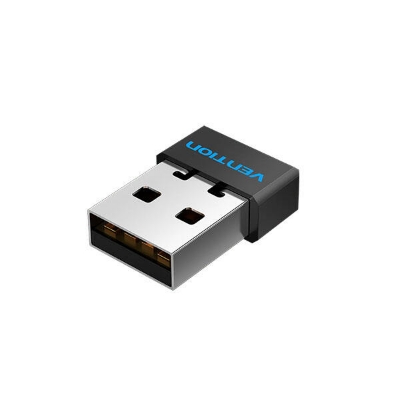 Picture of VENTION KDRB0 USB 2.0 (1y warranty) Wi-Fi Adapter Receiver-Black
