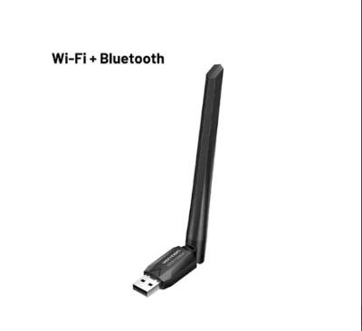 Picture of Vention KDUB0 (6DBi High gain antenna,650MBPS,2.4+5GHz,with Bluetooth,1Y Warranty)  Dual Band USB Network receiver+Bluetooth Adapter