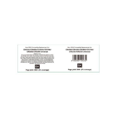 Picture of G&G 85A/CB435ACB435A/CB436A/C E285A/CE278A/CR G325/CRG326 For HP1102/Canon 6030 Printer Black Universal Toner-Black