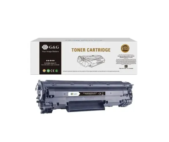 Picture of G&G 85A/CB435ACB435A/CB436A/C E285A/CE278A/CR G325/CRG326 For HP1102/Canon 6030 Printer Black Universal Toner-Black