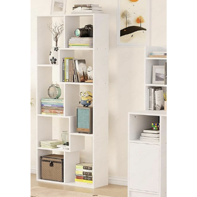 Picture of 8 Shelves Modern Simple Engineered MB Book Shelf With Storage