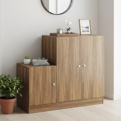 Picture of Shoe Rack for Home Storage Organizer Shoe Rack Cabinet Slipper Footwear Stand Rack 6 Shelves