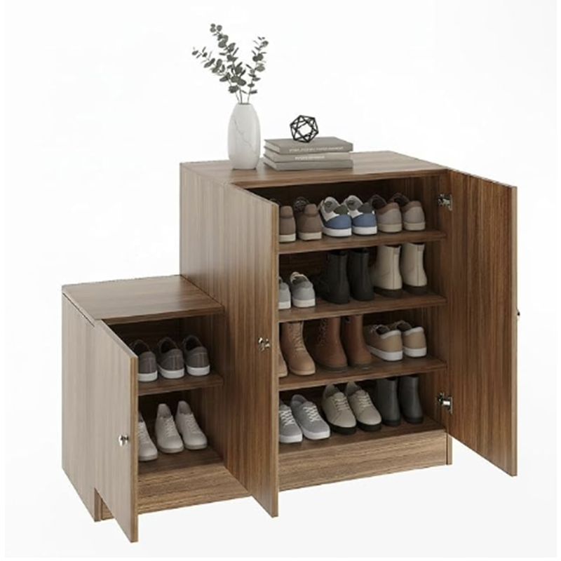 Picture of Shoe Rack for Home Storage Organizer Shoe Rack Cabinet Slipper Footwear Stand Rack 6 Shelves