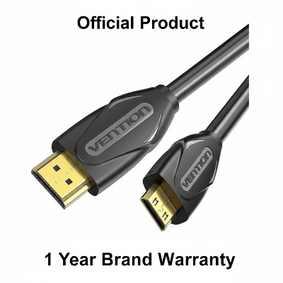 Picture of VENTION VAA-D02-B150 ( 1 Year Brand Warranty ) Mini HDMI Cable 1.5M Black-Black