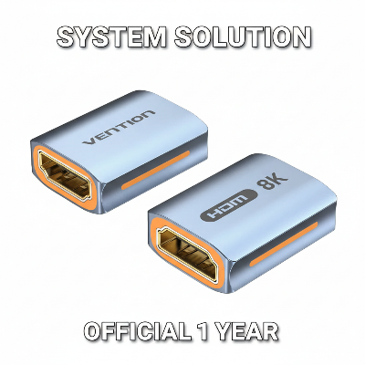 Picture of VENTION AIUH0 8K HDMI-A Female to Female Adapter-Grey