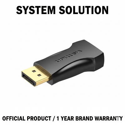Picture of VENTION HBOB0 Display Port Male to HDMI Female Adapter-Black