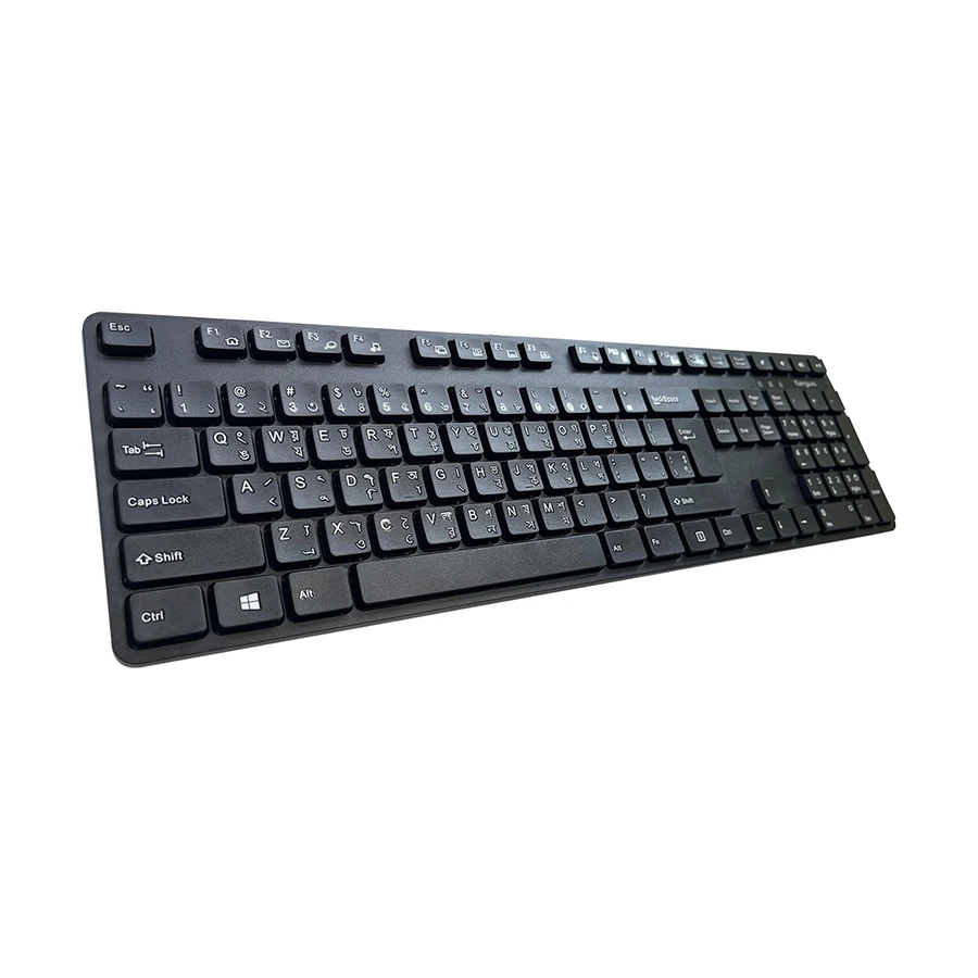 Picture of Targus AKB600 (3y Warranty) Wired Standard Black Keyboard with Bangla