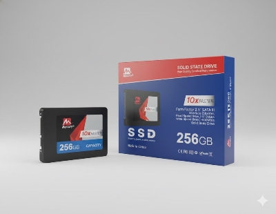 Picture of Mercury 256GB SATA SSD-Black
