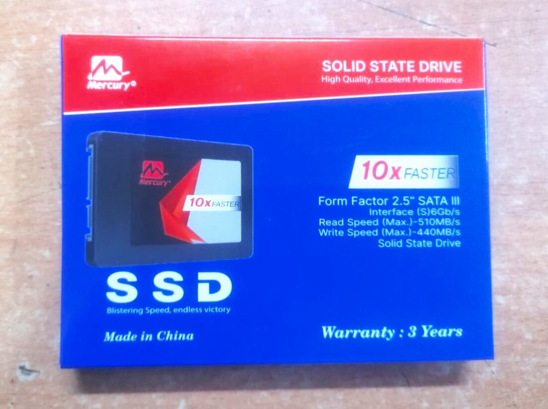 Picture of Mercury 256GB SATA SSD-Black