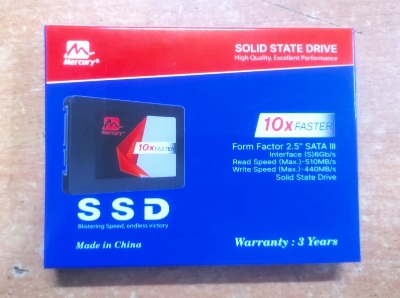 Picture of Mercury 256GB SATA SSD-Black