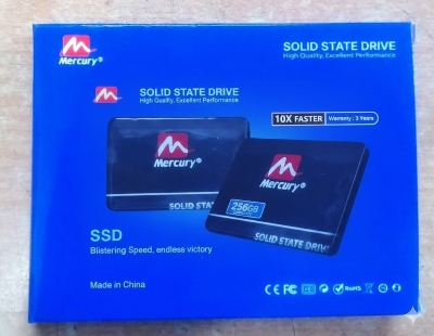 Picture of Mercury 256GB SATA SSD-Black
