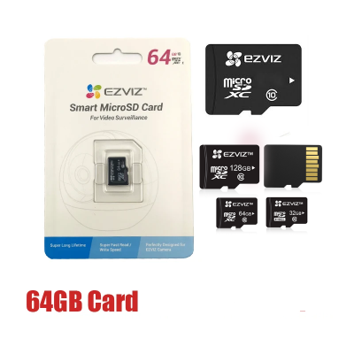 Picture of EZVIZ Smart MicroSD Cards Professional Memory Card for Security Cameras 64GB