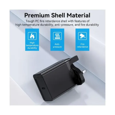 Picture of Vention FADB0 UK Type-C 20W Fast Charging Adapter-Black