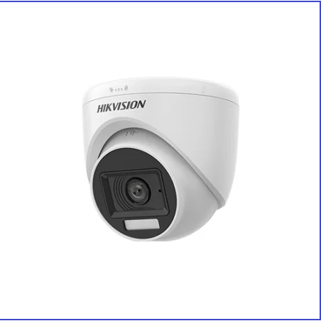 Picture of Hikvision DS-2CE76G0T-LPFS  (2.8mm)  (3MP) 2K Smart Hybrid Light Audio Fixed  Dome  CC Camera