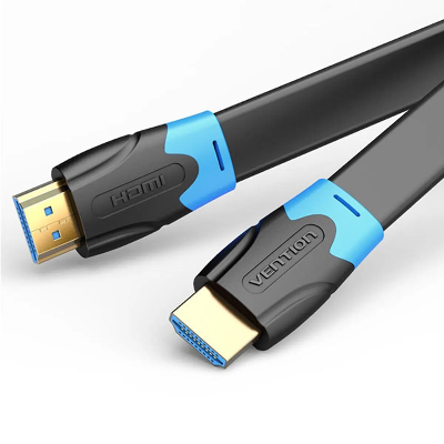 Picture of Vention HDMI TO HDMI CABLE (Model-AACBF) HDMI Cable 1M Black 3.28 FEET WITH (1 YEARS BRAND WARRANTY)-Black