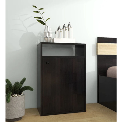 Picture of Bed Side Table In Wenge Finish
