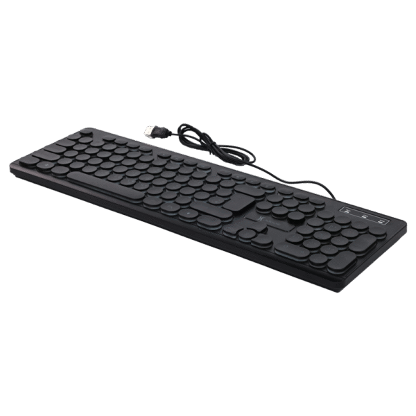 Picture of XJOGOS KB73R(1Y Warranty) BACKLIT USB-BANGLA BLACK KEYBOARD-Black