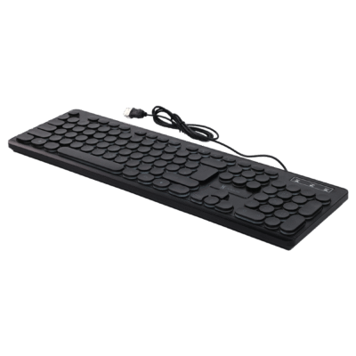 Picture of XJOGOS KB73R(1Y Warranty) BACKLIT USB-BANGLA BLACK KEYBOARD-Black