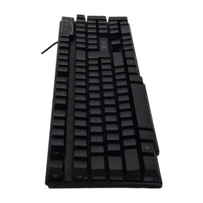 Picture of XJOGOS KB72R BACKLIT USB-BANGLA BLACK BLACK KEYBOARD-Black