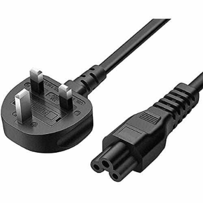 Picture of XTREME 3PIN WHITE FUSE 1.5M GOOD QUALITY LAPTOP POWER CABLE-White