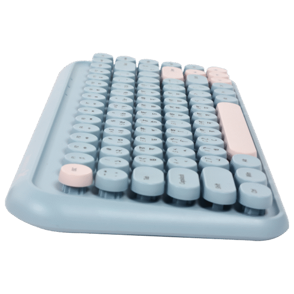 Picture of Xtreme K898W(1Y Warranty)Wireless Sky Blue-Light Pink Keyboard with Bangla